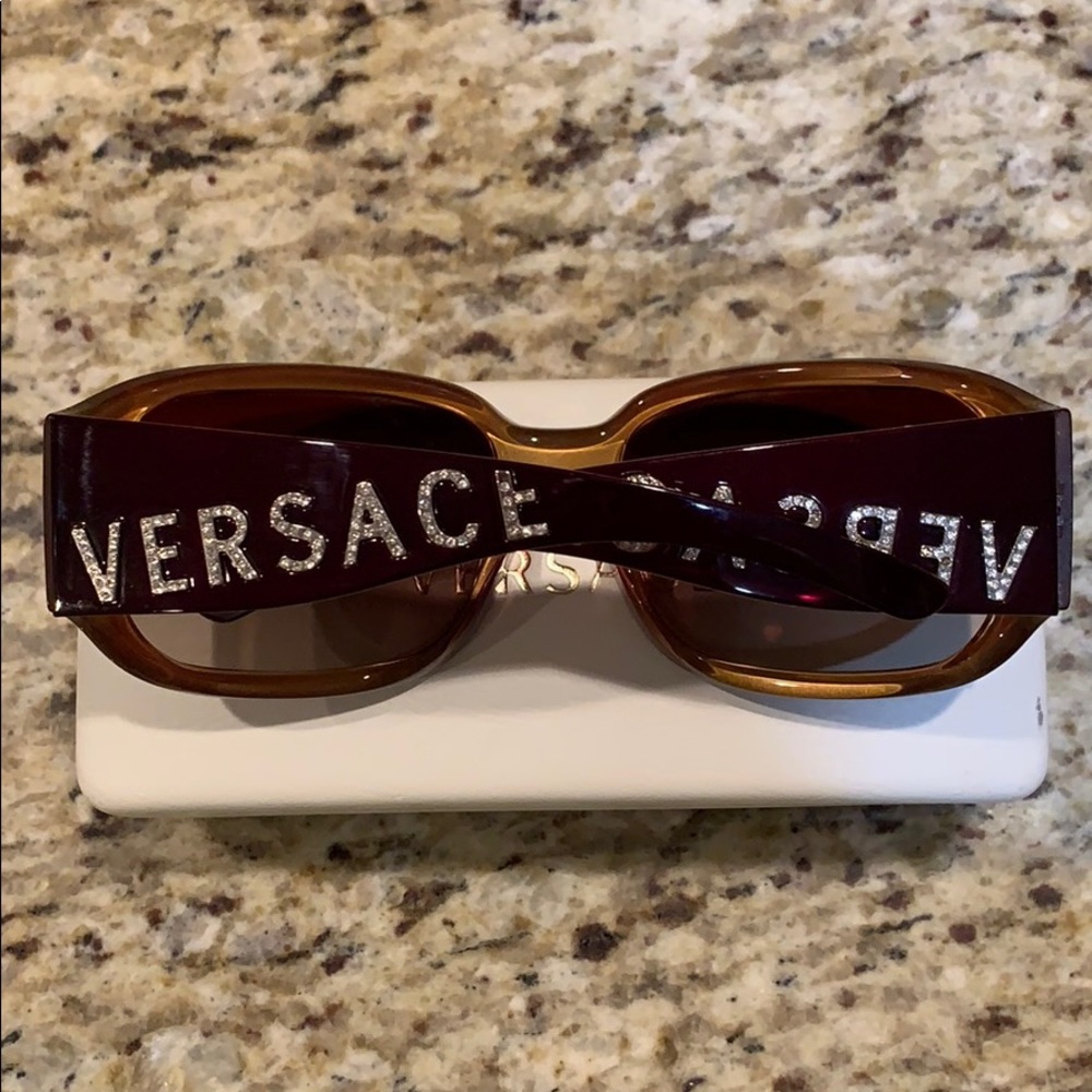 Authentic Versace Logo Sunglasses - image 4
